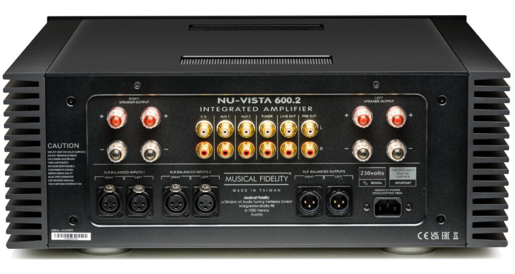 Musical Fidelity Nu-Vista 600.2: Analoger Dual-Mono Vollverstärker