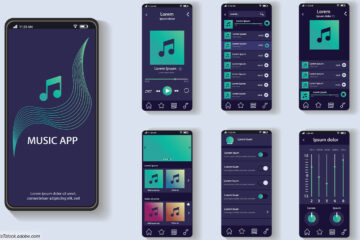 Smartphone Musik App