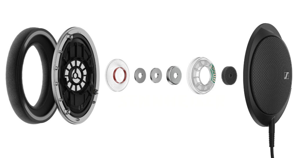 Sennheiser HD 550 Kopfhörer Wandler