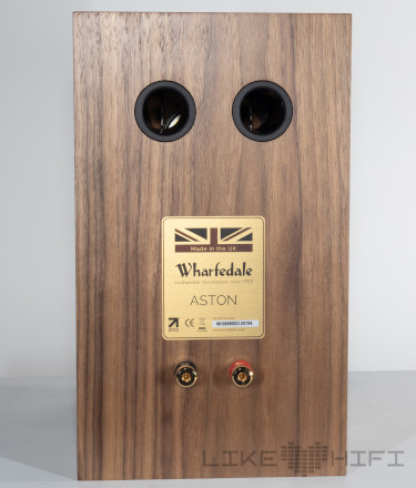 Wharfedale Aston Kompakter Lautsprecher Test Rückseite