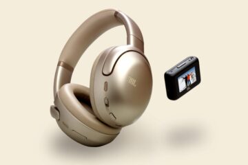 Over-Ear-Kopfhörer JBL Tour ONE M3 in Gold mit Smart Tx Transmitter