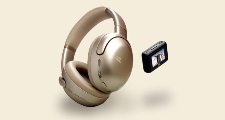 Over-Ear-Kopfhörer JBL Tour ONE M3 in Gold mit Smart Tx Transmitter