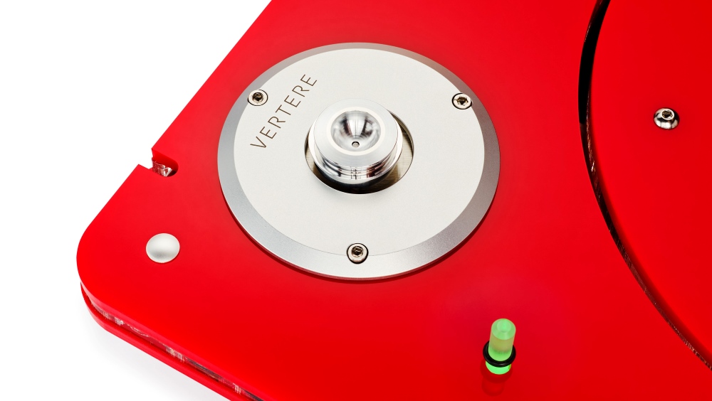 Vertere DG X Plug & Play Plattenspieler Rot Motor