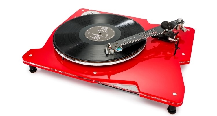 Vertere DG X Plug & Play Plattenspieler Rot
