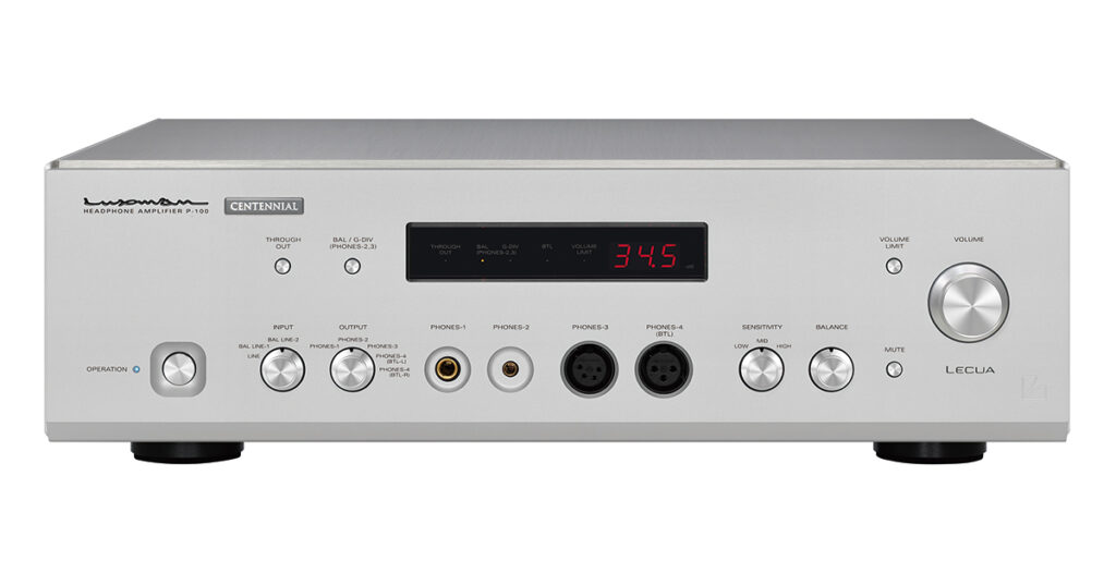 Luxman P-100C in der Frontansicht