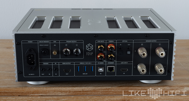 HiFi Rose RS520 Rückseite