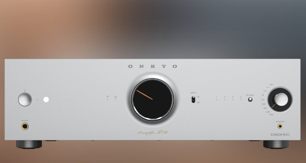 Frontansicht des Onkyo Icon P-80