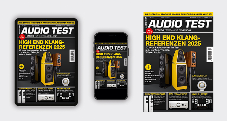 Audio Test Magazin 04 2025 Mai Juni Lautsprecher HiFi Cover
