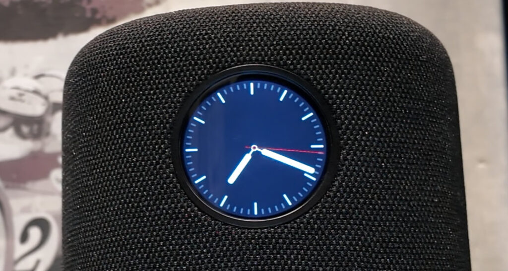 Wiim Sound Display mit Uhr