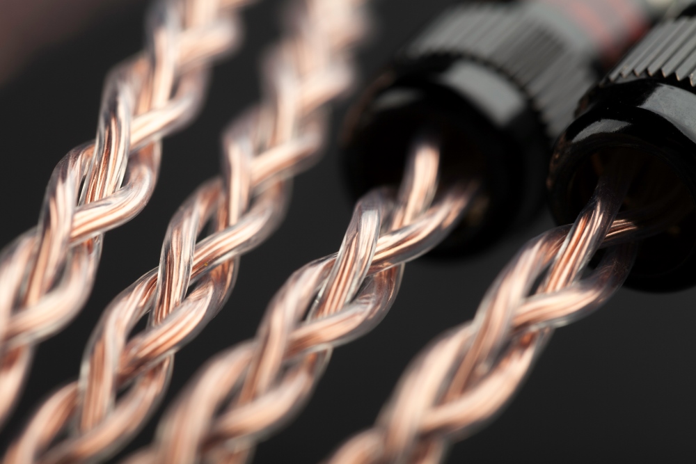 Kabel in Detailansicht