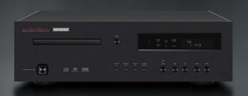 Luxman D-07X Black Edition Centennial SACD-Player