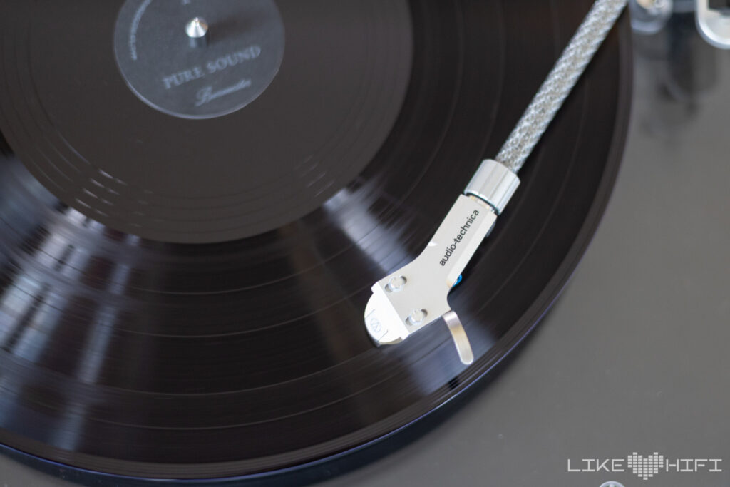 Audio-Technica AT-LPA2 Plattenspieler Test Tonarm