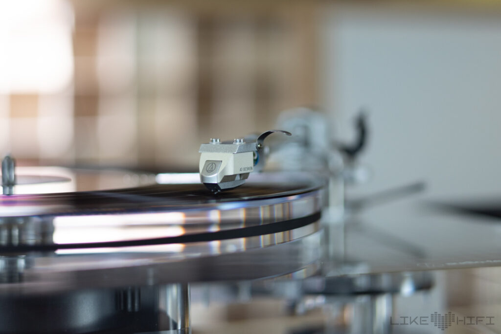 Audio-Technica AT-LPA2 Plattenspieler Test Tonabnehmer