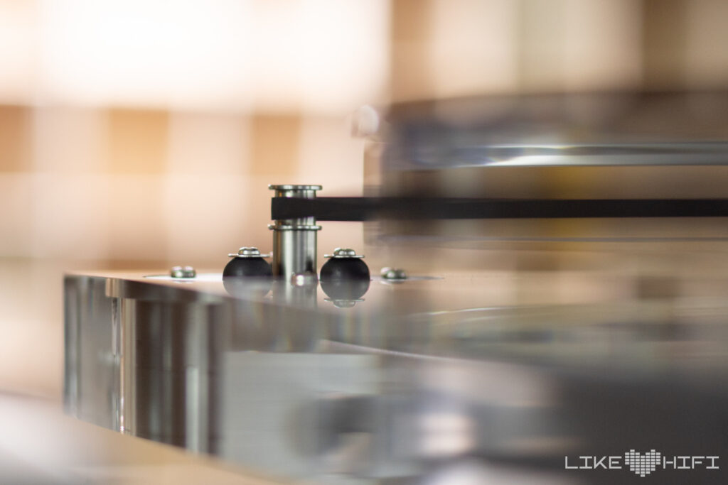 Audio-Technica AT-LPA2 Plattenspieler Test Motor Pulley