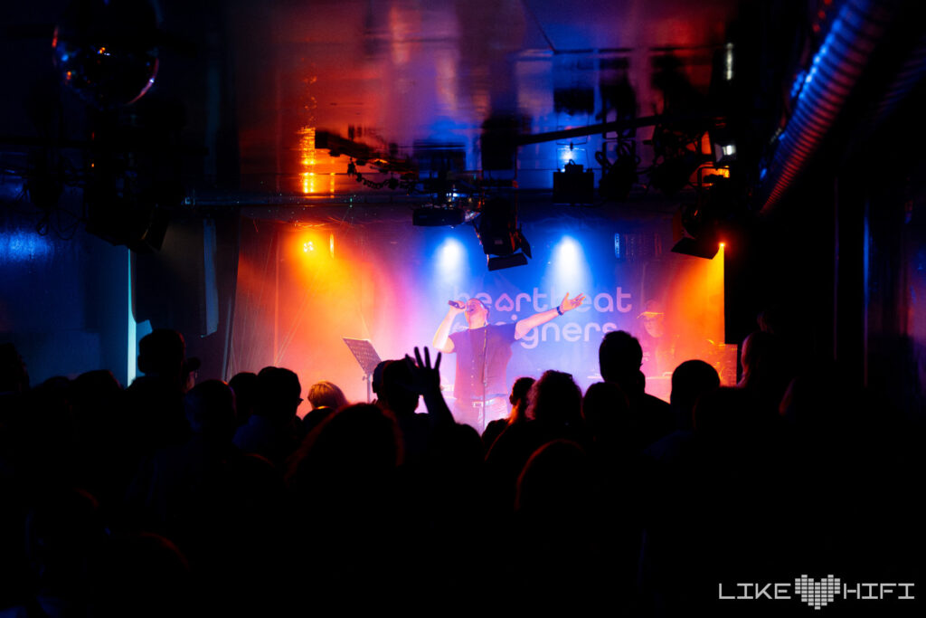 Die Heartbeat Designers bei einem kürzlichen Livegig.