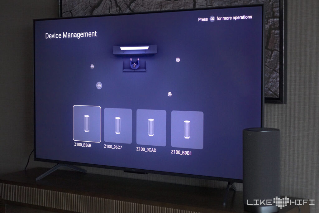 Dolby Atmos Flex Connect am TCL Z100 Lautsprecher Test