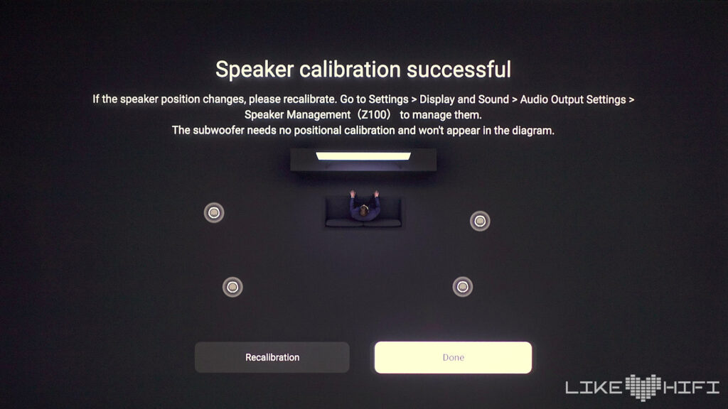 Dolby Atmos Flex Connect am TCL Z100 Lautsprecher Test